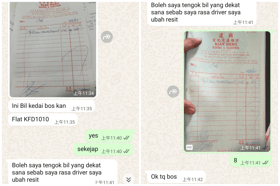 Caught in 4K: Lorry Driver Turns RM8 Light Bulb Into RM180 Claim and Gets Busted!