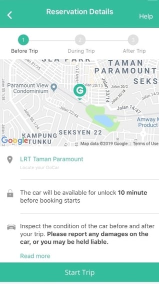 5.-Start-Trip-to-unlock-your-car