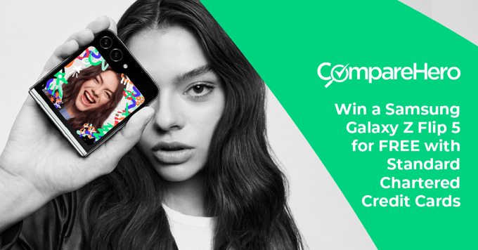 Win Samsung Galaxy Z Flip 5 with Standard Chartered Credit Card Win Samsung Galaxy Z Flip 5 with Standard Chartered Credit Card