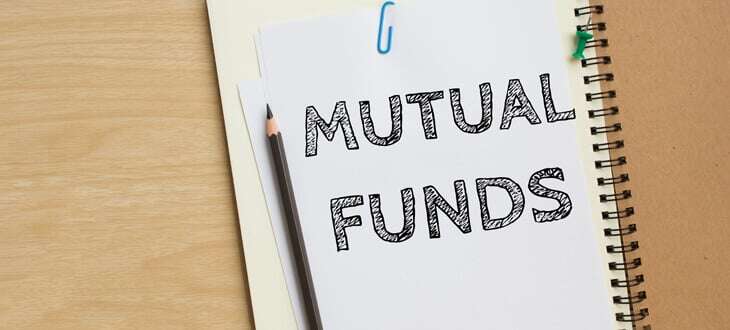 a book with mutual funds text on it