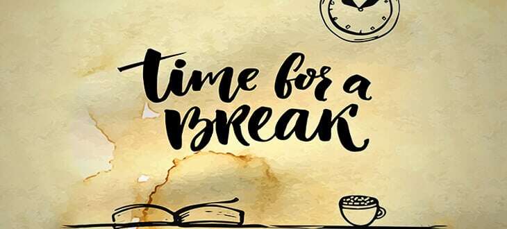 Take a short break in office
