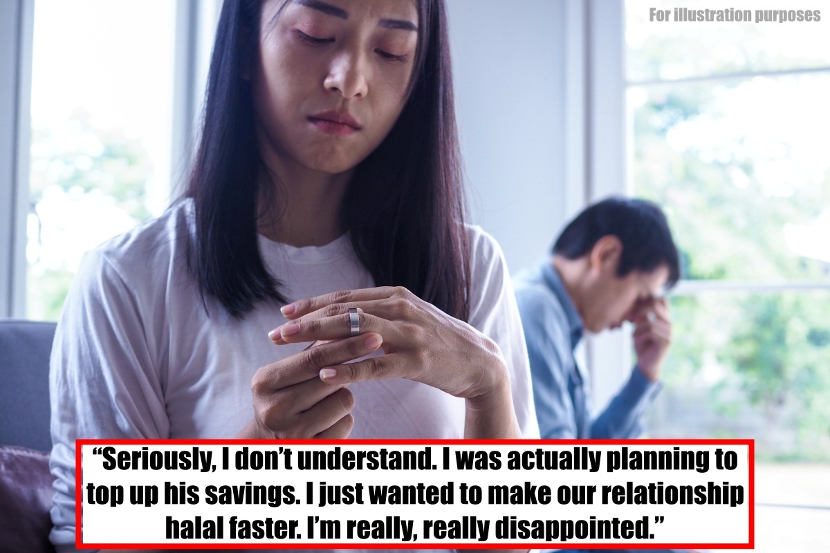 Fiance Saves Only RM500 for Wedding